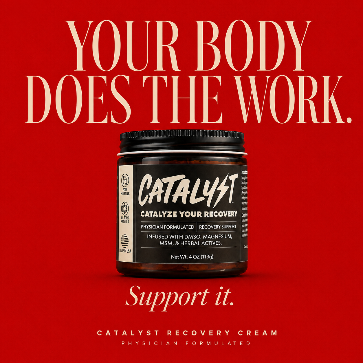 Catalyst Recovery Cream (4oz)
